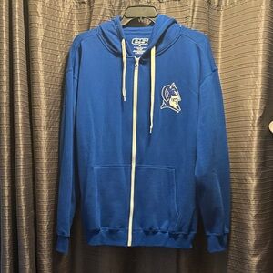 Duke Blue Devils Zip-Up Hoodie with Logo